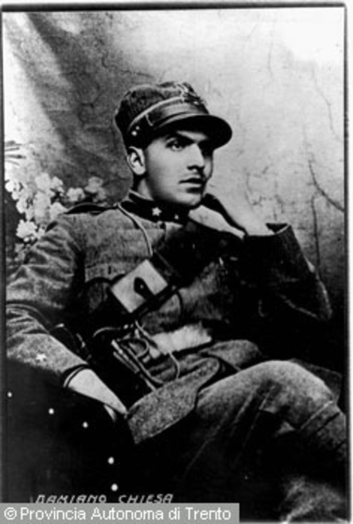 Damiano Chiesa ritratto Trentino Cultura