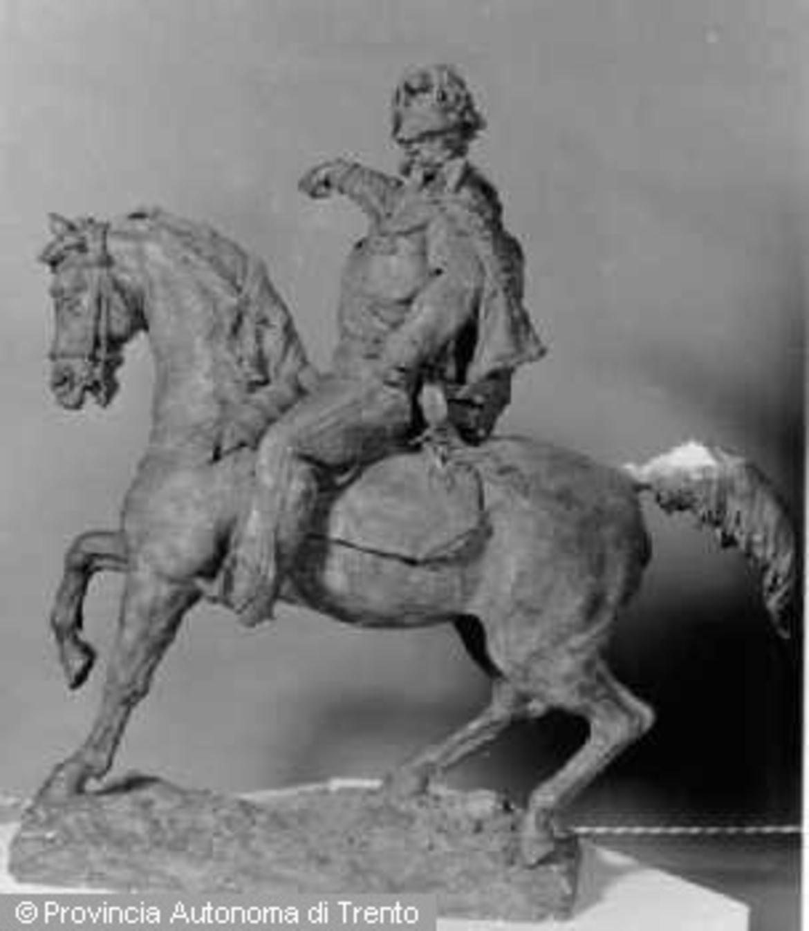 SCULTURA DI ANTONIO MALFATTI: VITTORIO EMANUELE II A CAVALLO - Trentino ...