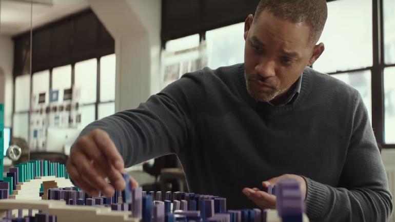 Scena del film Collateral Beauty