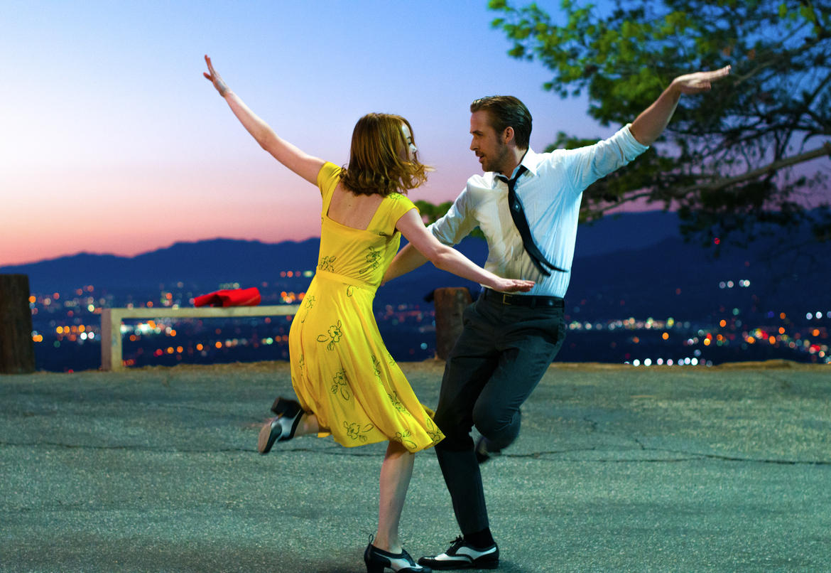 Scena del film La La Land Scena del film La La Land
