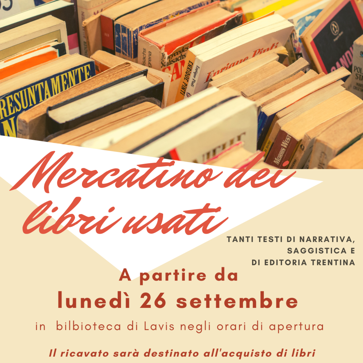 Mercatino dei libri usati - Trentino Cultura