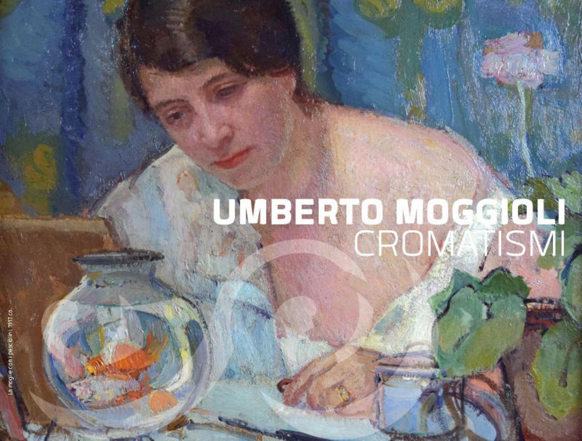 Umberto Moggioli - la moglie con i pesciolini - 1917 ca.