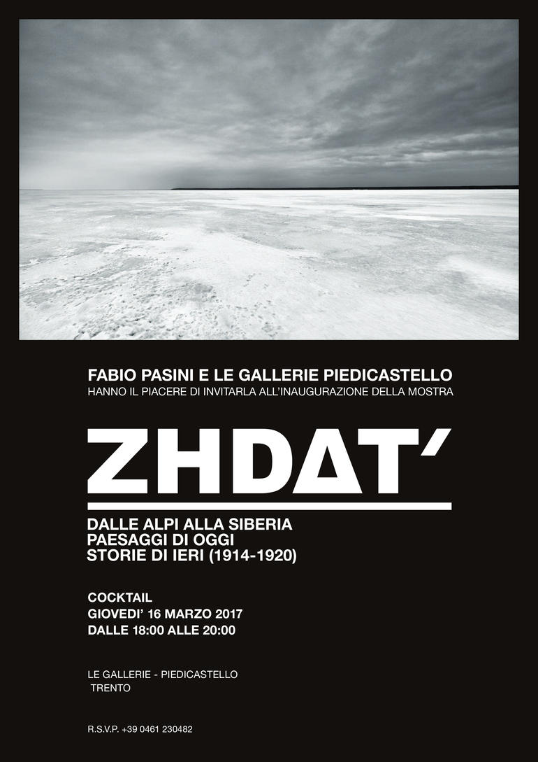Invito alla mostra Zhdat': dalle Alpi alla Siberia